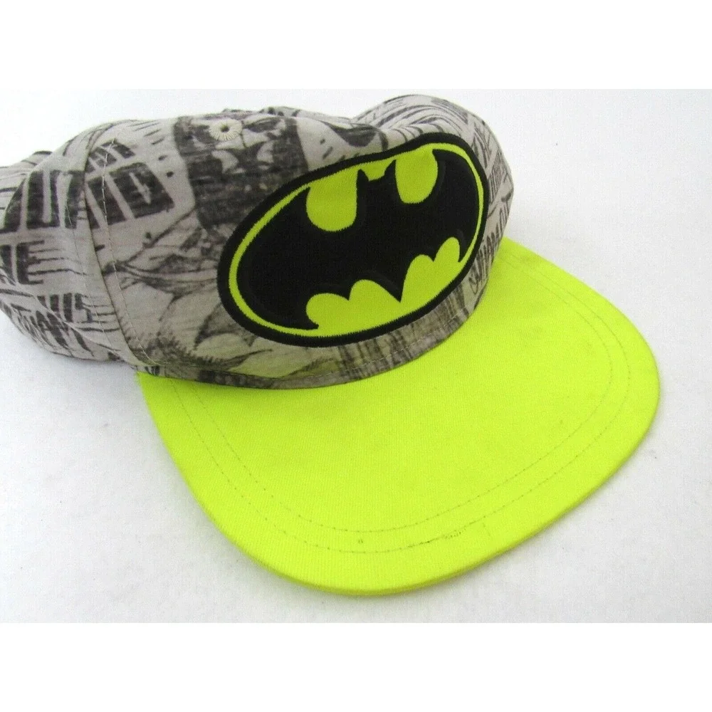 Batman Baseball Cap Snapback Hat Youth‎ Kids Warner Bros DC Comics